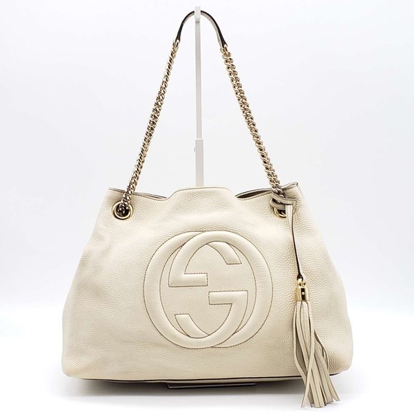 Gucci Handbags - 100% Authentic Gucci GG Soho on Chain  Shoulder Bag